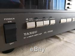 YAESU FL-7000 Linear Amplifier AT HFband excellent condition 200V