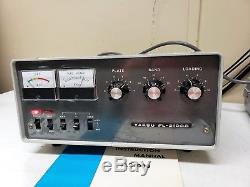 Yaesu FL-2100B 1200 watt linear amplifier tube amp for ham radio