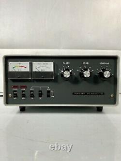 Yaesu FL-2100B Amplifier with Centron Tubes with Video