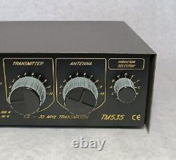 Zetagi Tm-535 Hf Swr/atu/antenna Tuner Unit. Gwo. Free Uk Post. Worldwide Shipped